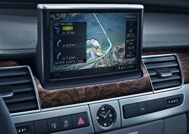 audi1 Google e Audi levam Google Earth para dentro do carro