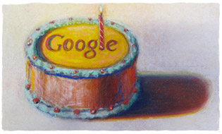 googbday10 hp 12 anos de Google: feliz aniversário!