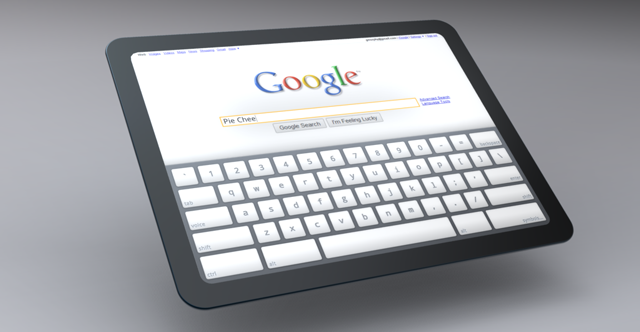 google tablet e1265251966940 Google revela interface do Chrome OS para Tablets