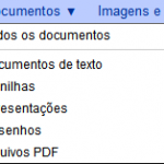 google docs menu documentos 150x150 O Google Docs já está virando GDrive? Acho que sim.