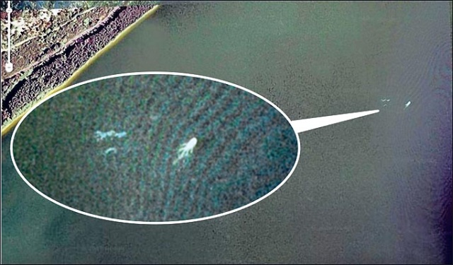 monstro ness earth Monstro do Lago Ness no Google Earth?