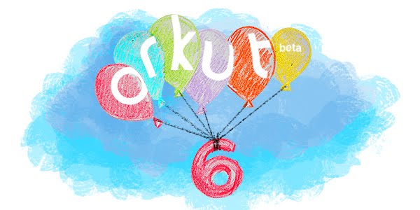 doodle orkut 6 anos