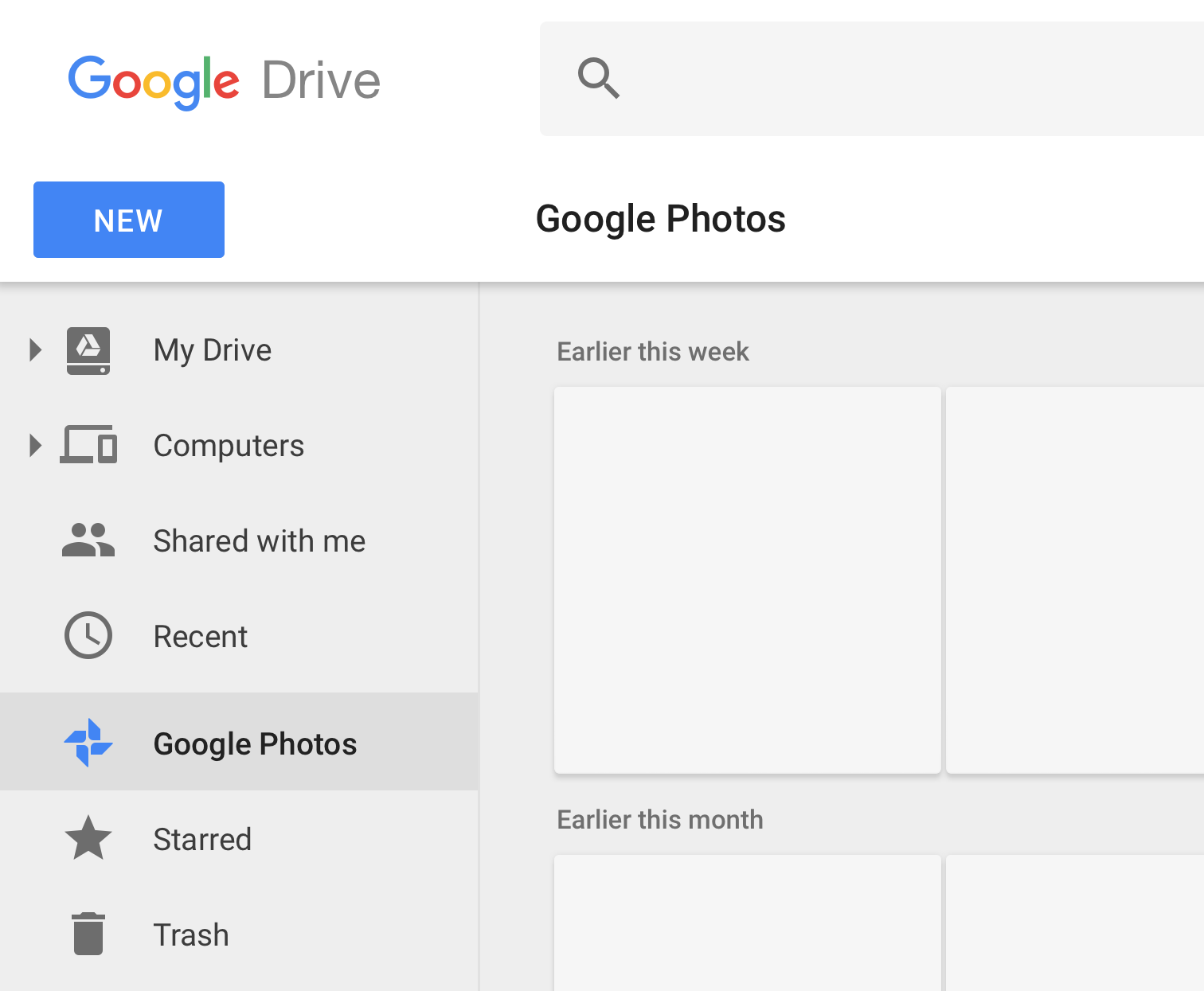 drive guia google photos