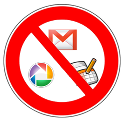 gmail picasa docs bloqueados