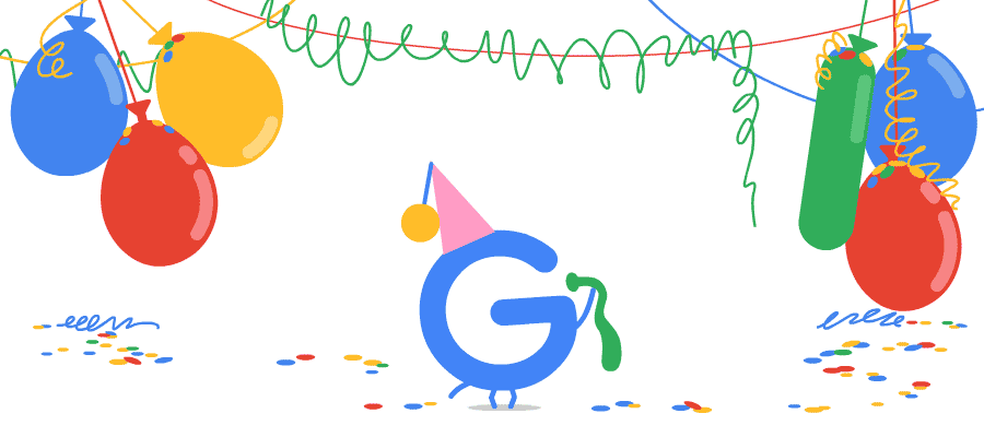 google aniversario