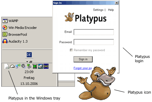 google platypus client