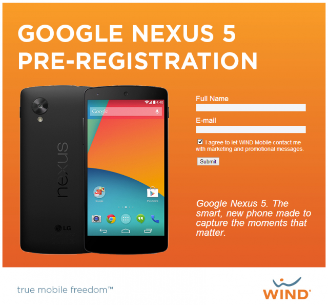 nexus-5-varajane registreerimine 
