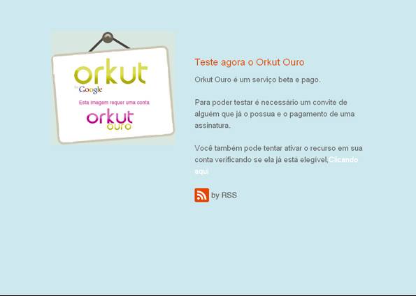 orkut ouro cad