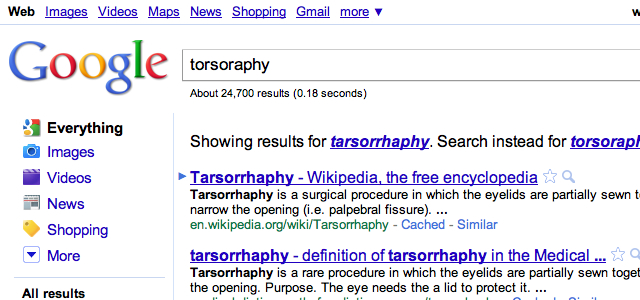 torsoraphy google